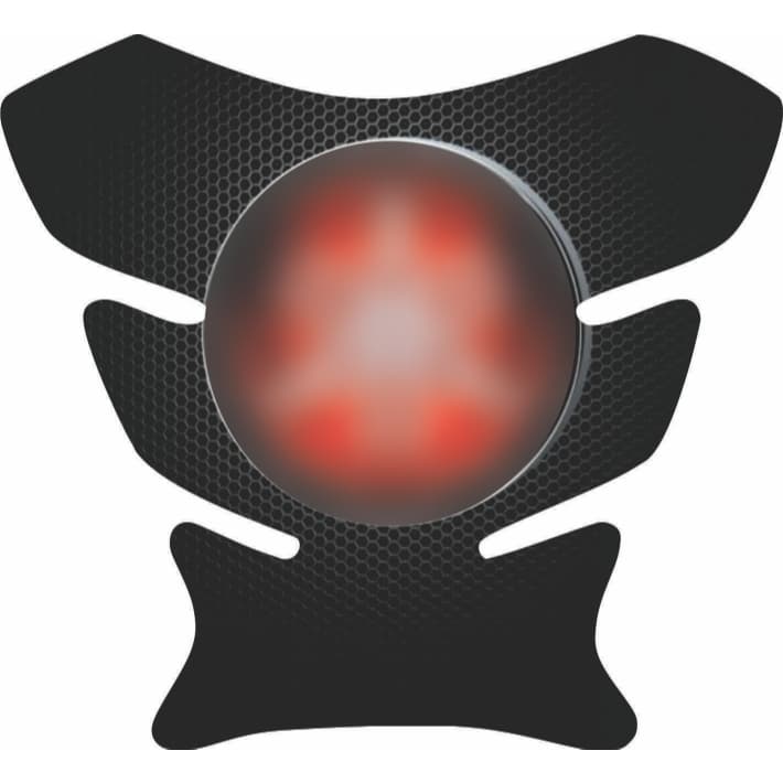 Protetor Para Tanque de Moto Resinado Tankpad Universal OffRoad Motos Estrada Chão -  PRETO 2495