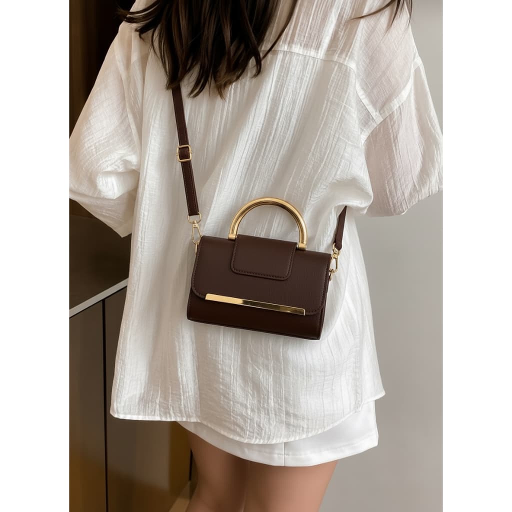 Bolsa Feminina Transversal Minimalista Casual