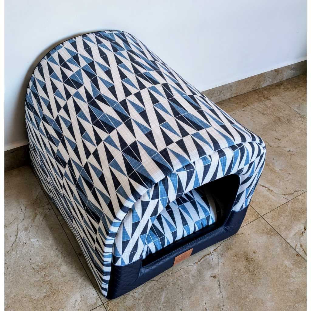 Toca pet 2x1 para gatos cachorros e filhotes cama casinha cabana