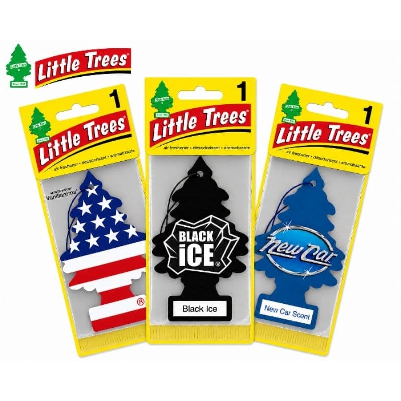 little trees kit 3 unidades aromatizante para carro original cheirinho