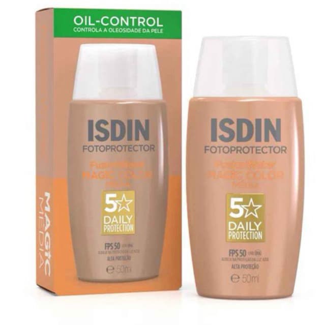 Fotoprotector ISDIN Fusion Water MAGIC Color Média FPS 50 / 50ml