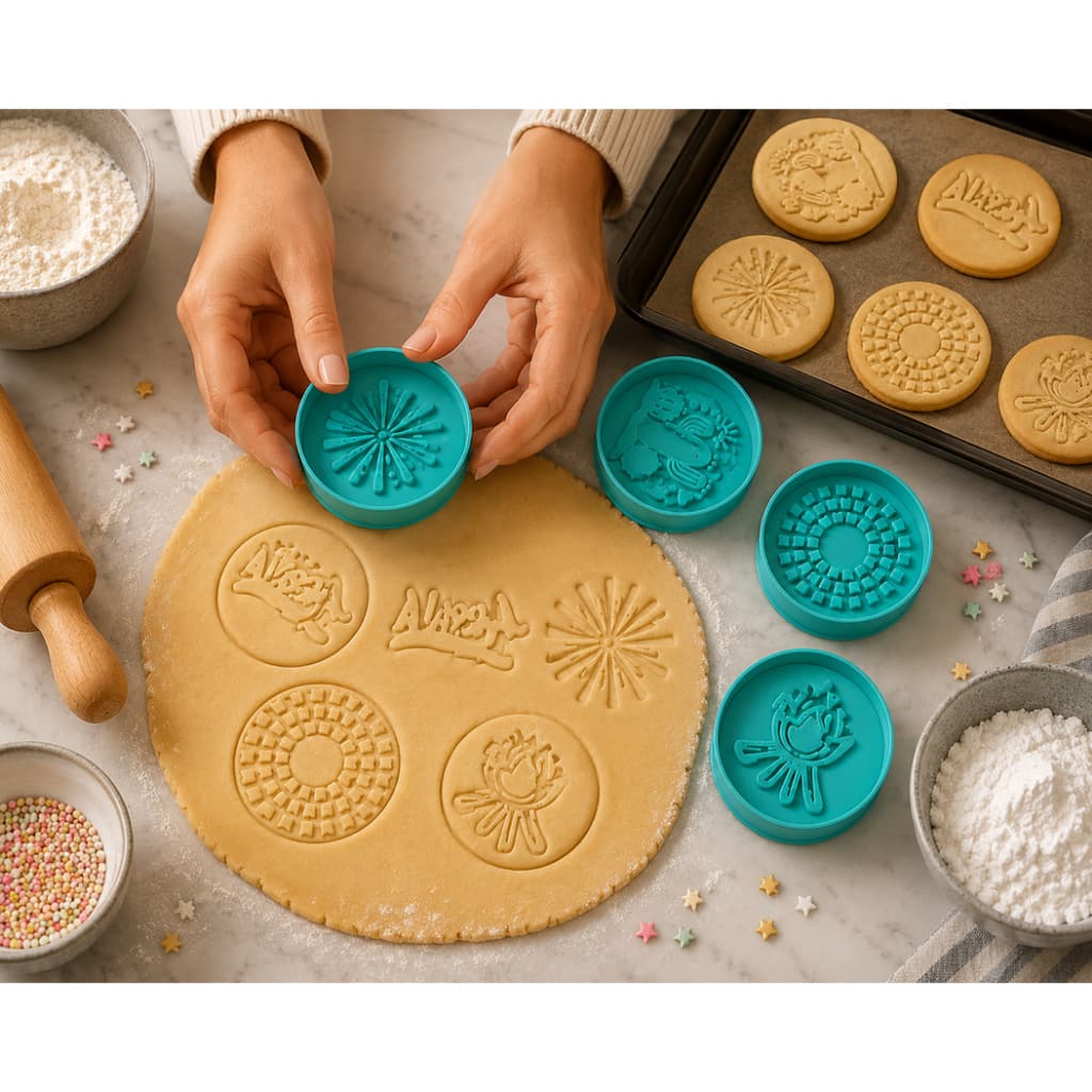Kit com 4 Cortadores São João | Biscoitos | Cookies | Pasta Americana | Massinha de Modelar
