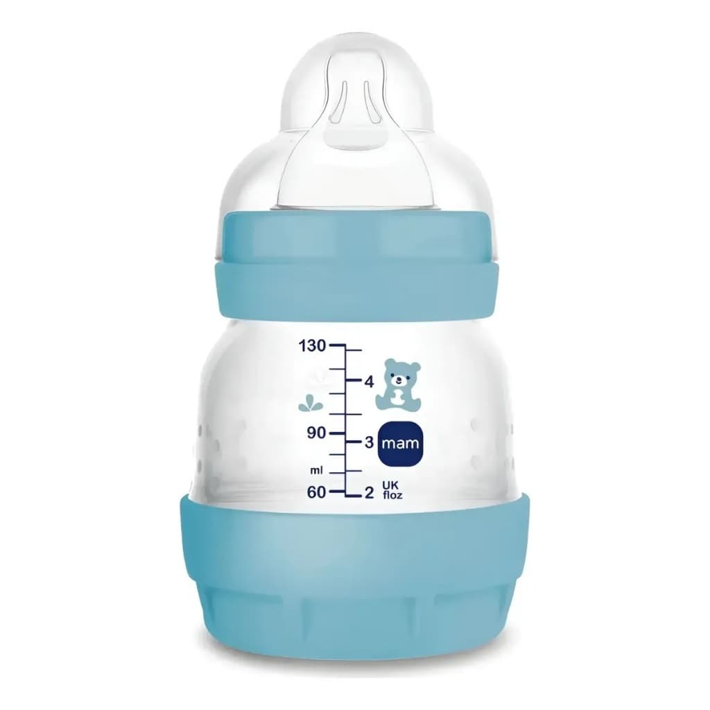 Mamadeira Anticólica Bebê Easy Start Bico Silicone +0m 130ml