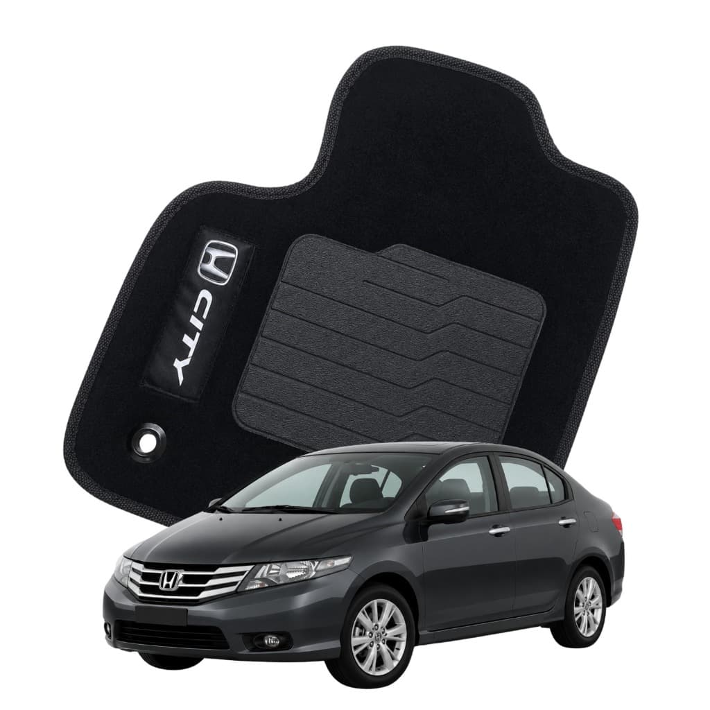 Tapete Carpete Automotivo Motorista Honda City 2009 a 2014