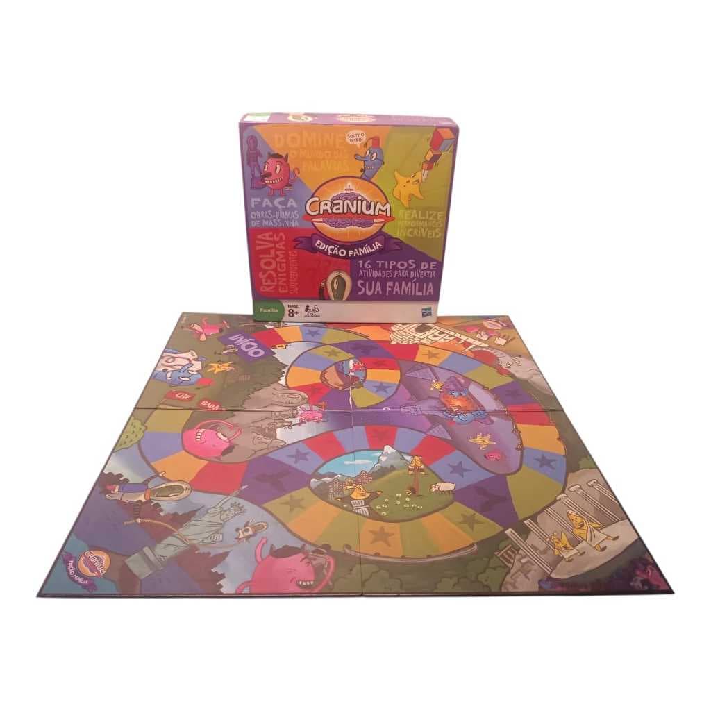 Jogo Cranium Completo Edição Família Tabuleiro Hasbro Ref 6 (Usado)