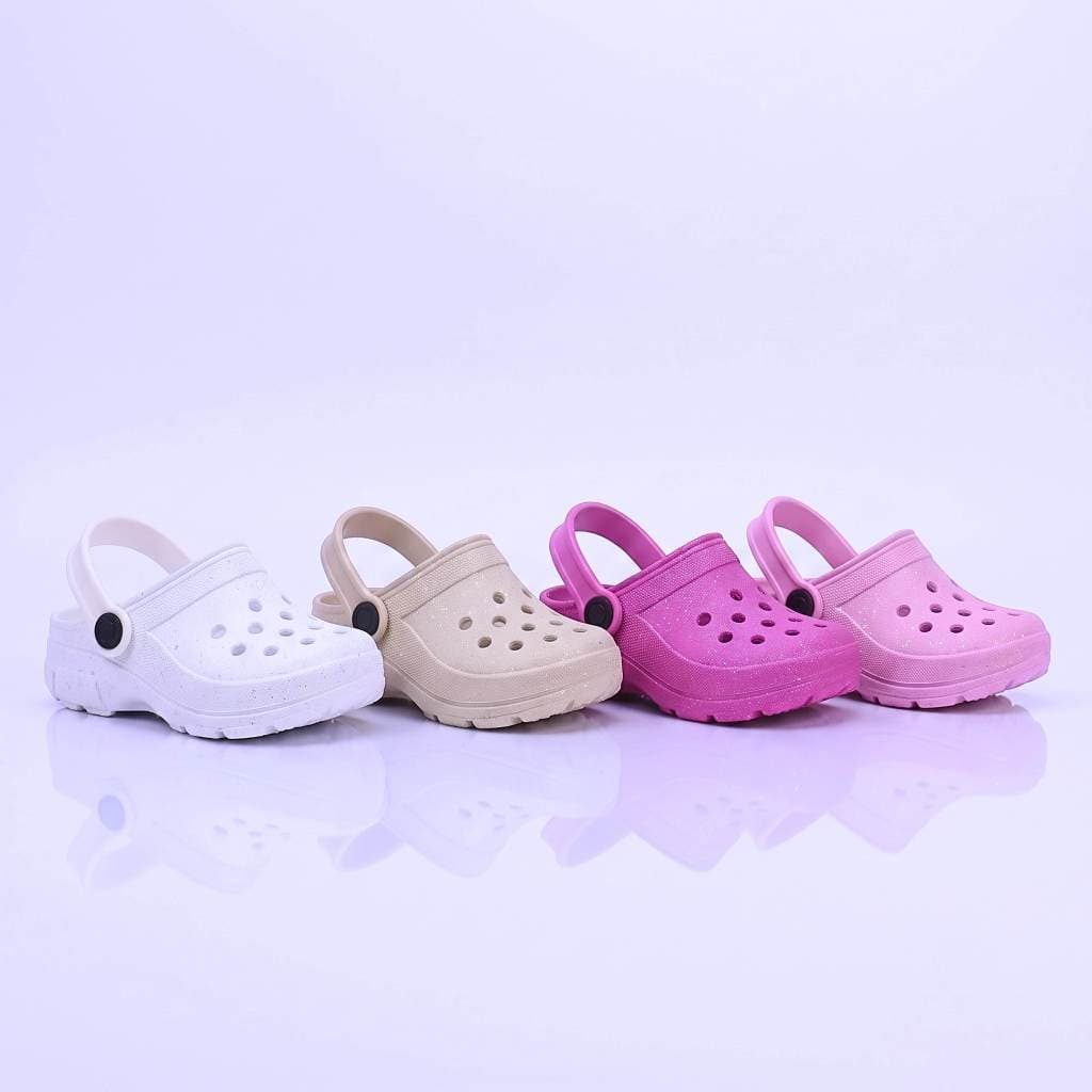 Sandália Babuche Lisa com Glitter Infantil Confortável Promoção Kidstep