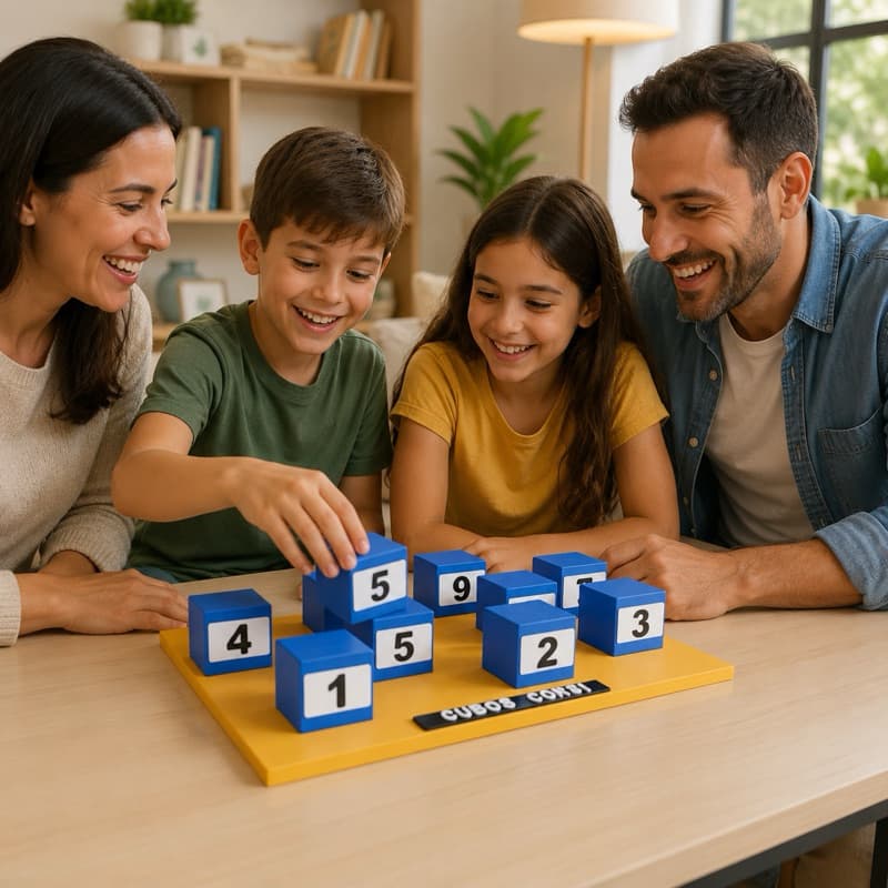 Cubos Corsi Estimulação Habilidade Brinquedo Educativo Cubo, Memória