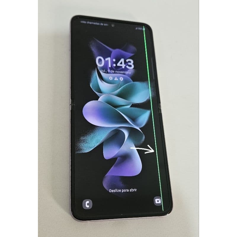 Samsung Galaxy Z Flip3 5G 128GB  Usado (Com Linha Vertical)