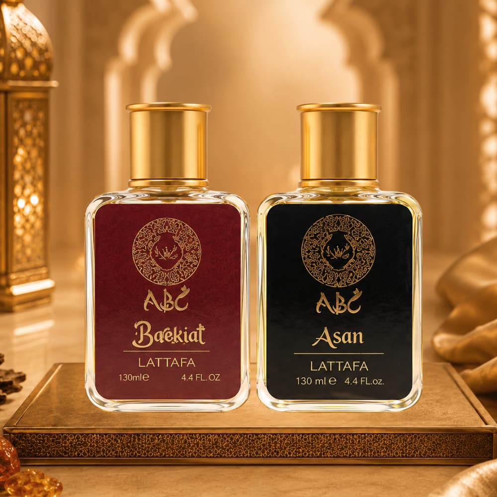 Kit 2 Perfumes Árabes Masculinos Barakiat + Asan 100ml Eau De Parfum Importado Fragrâncias Marcantes