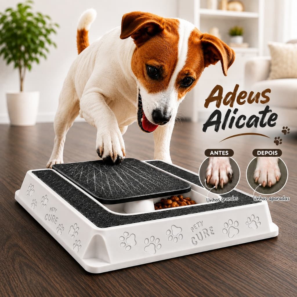 PetyCure Arranhador de Unha para Cachorro Caixa Lixa Petiscos Esconderijo Brinquedo Interativo