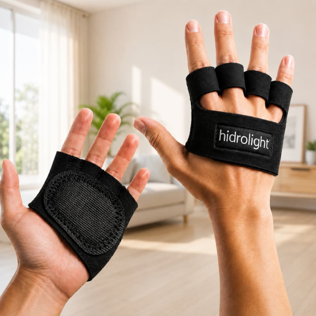 Protetor Palmar Hidrolight Mini Palma Luva Academia Neoprene Musculação Contra Calos Halteres Par