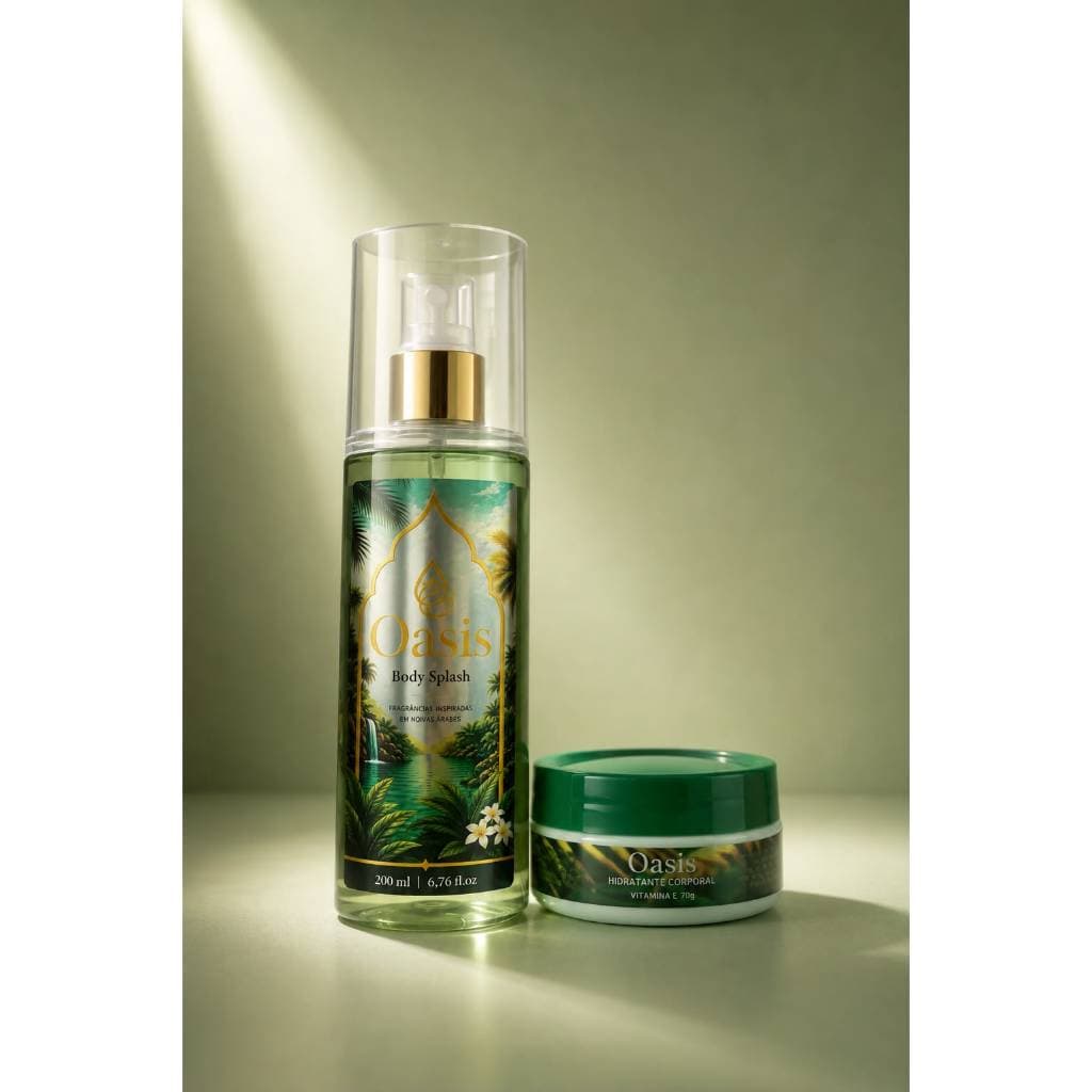 KIT Body Splash + Creme corporal feminino Inspirações importadas