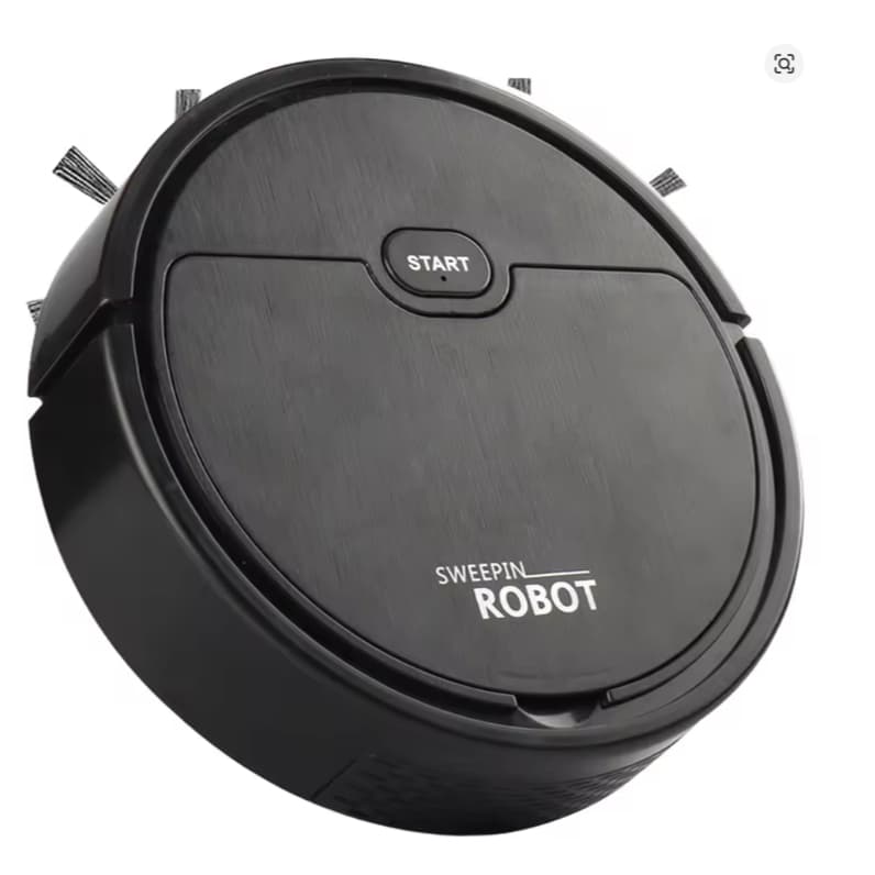 Mini Aspirador De Pó Robô Automático Inteligente Doméstico E RecarregávelNovo Robô Aspirador de Pó 5 em 1 Inteligente co