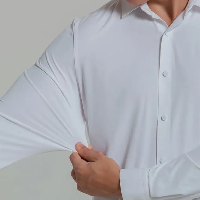 CAMISA SOCIAL Slim com Elasticidade POLIAMIDA MASCULINA Profissional Confortável Versátil