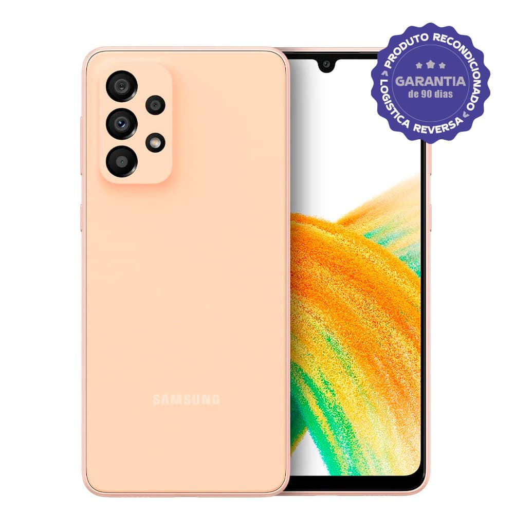 Celular Samsung Galaxy A33 5G 128GB 6GB RAM Rosé [Recondicionado] Excelente Estado