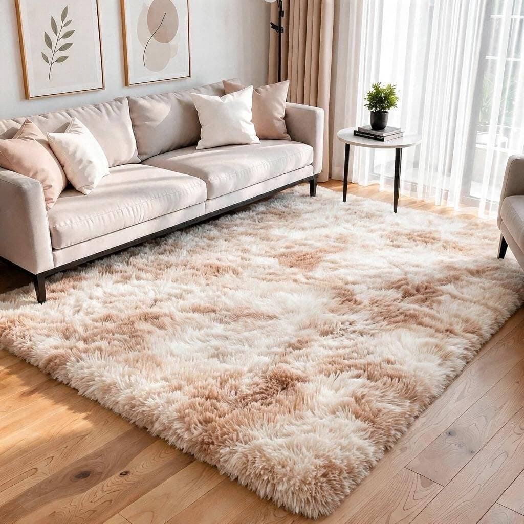 Tapete Para Sala e Quarto Peludo 2,00 x 1,50 Felpudo Antiderrapante Extra Macio Shaggy Premium Promoção