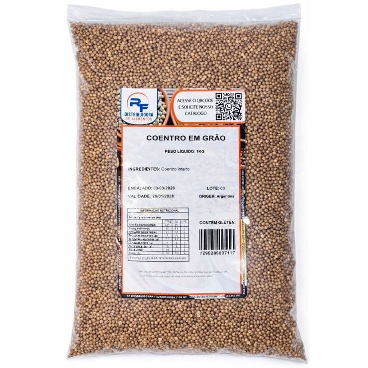 Coentro em Grão - pct 1kg