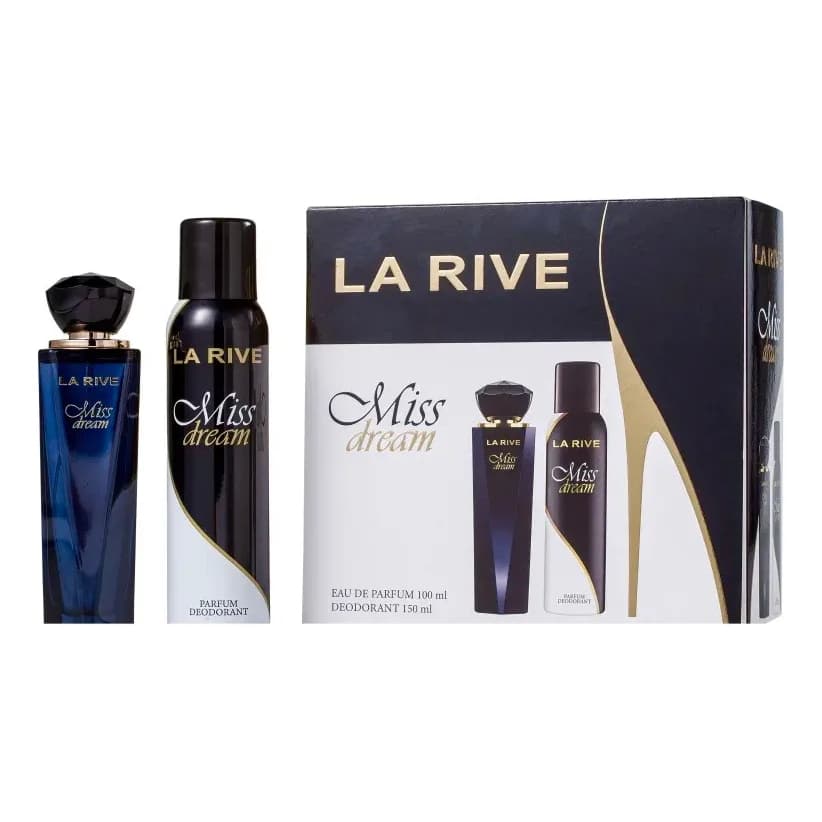 Kit La Rive Miss Dream Feminino Perfume 100ml + Desodorante 150ml Original Importado Floral