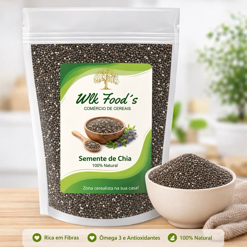 Semente de Chia Premium | Alimentação Saudável |