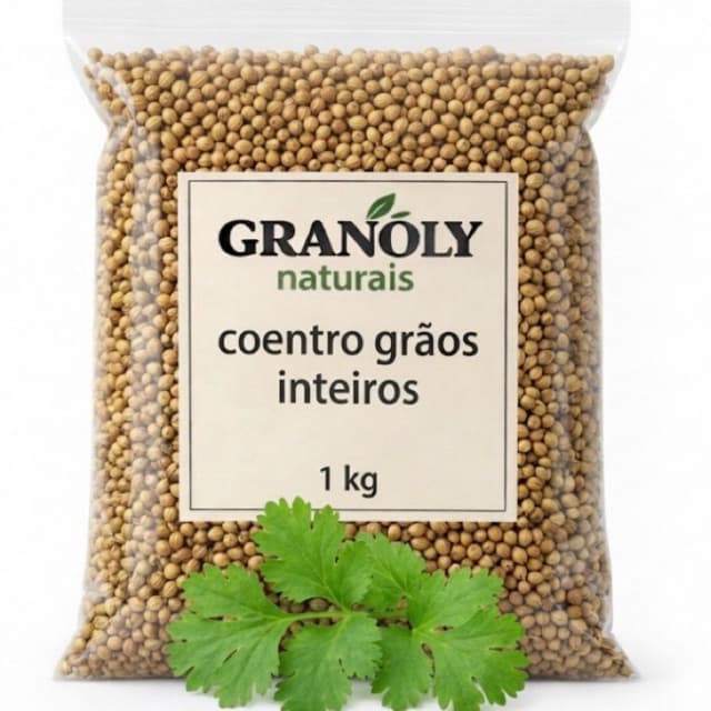 Coentro em Grãos Inteiro /Semente Natural Para Temperos ou Plantio