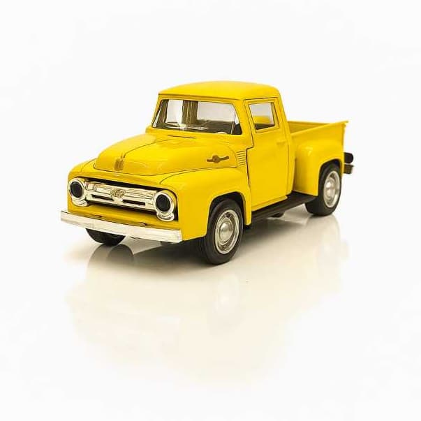 Miniatura Caminhonete Clássica Metal Escala 1:36 Com Fricção Retro Vintage Carrinho Realista