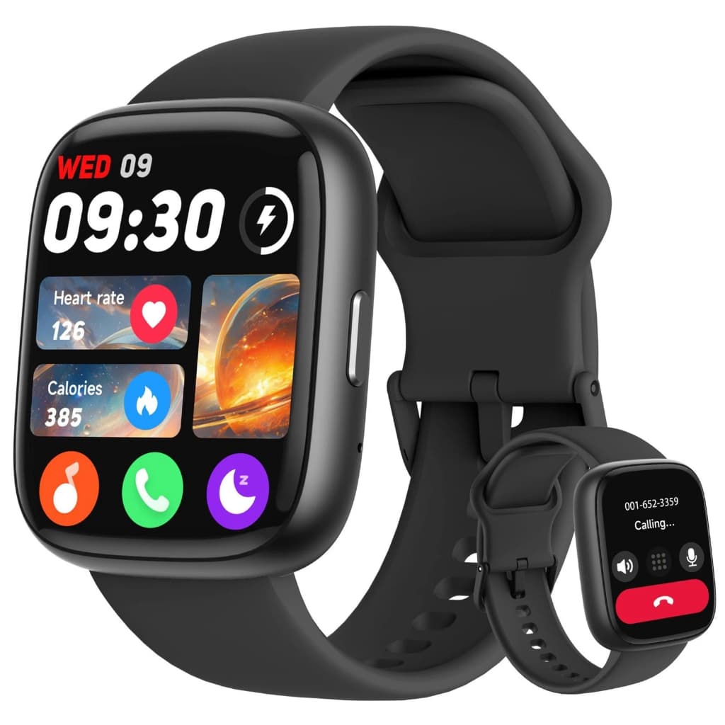 Smartwatch relógio pulse  Unissex Alexa Integrada  Chamada Bluetooth modo Saúde 3ATM  Android e iOS
