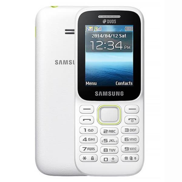 Celular para idoso Samsung SM-B310E / 2'' / Dual SIM / 800mAh - Branco