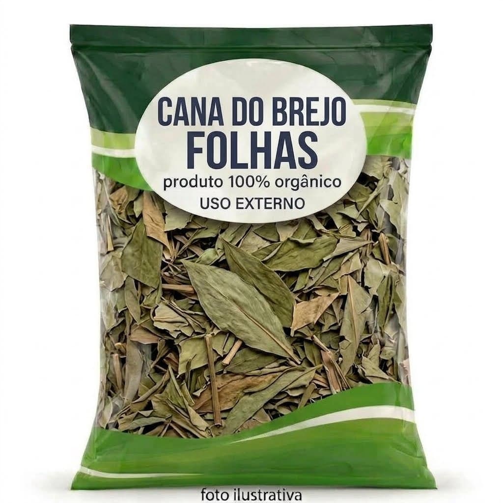 Cana do Brejo 01kG. em Folhas 100% Orgânica – Uso Externo (Premium)