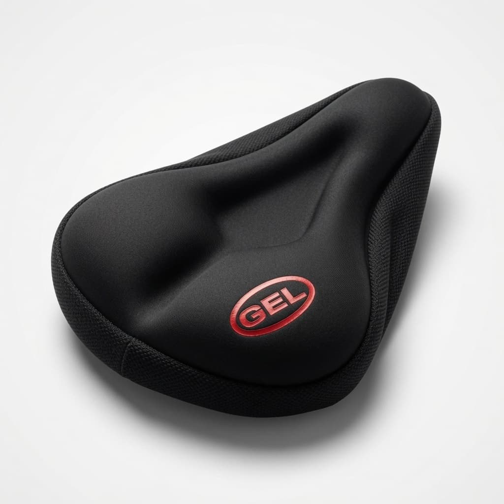 CAPA BANCO SELIM GEL CONFORTAVEL ANATÔMICA PARA BICICLETA BIKE ERGOMETRICA MODELO BANCO FINO
