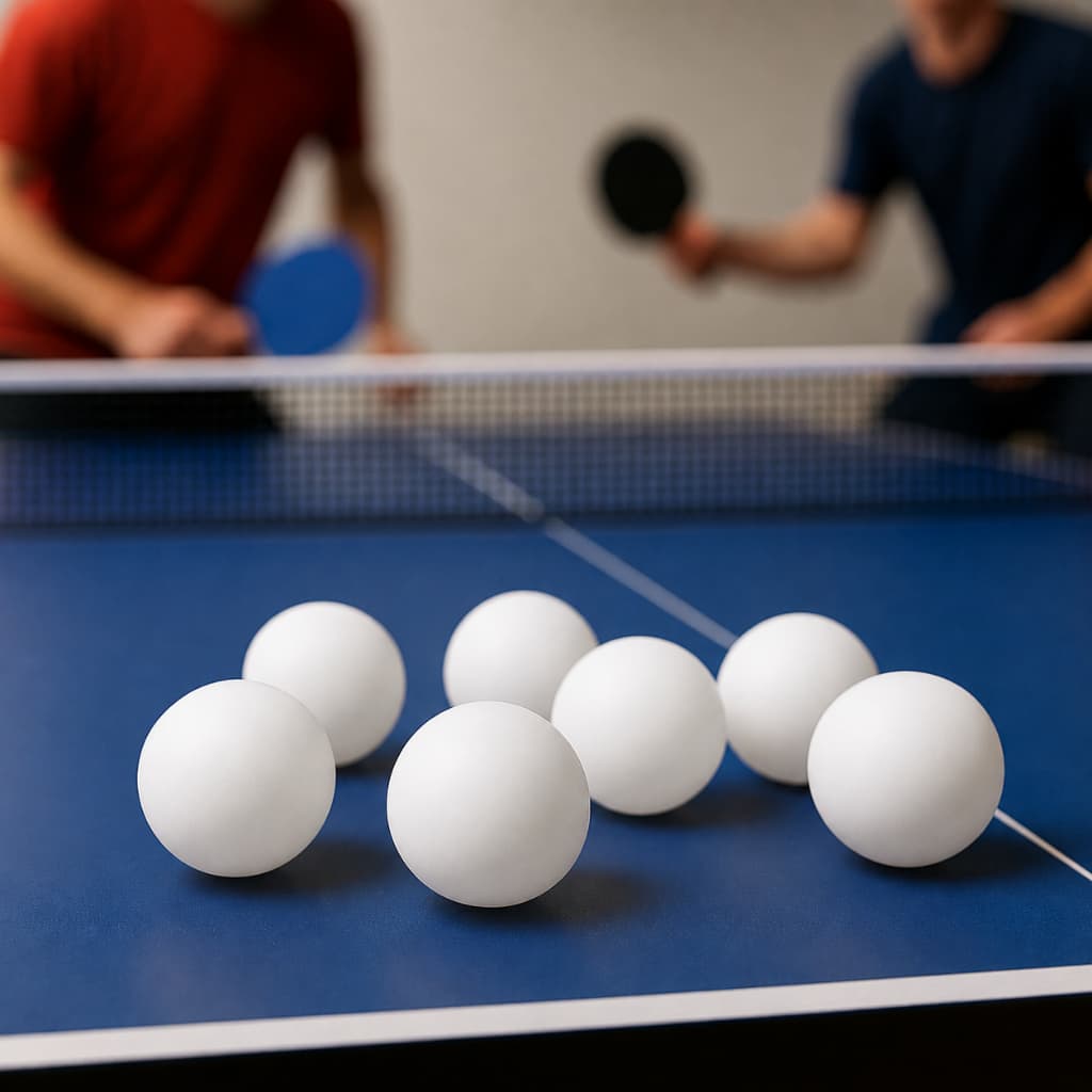 Kit 6 Bolinhas Ping Pong Sortidas  Tênis De Mesa Recreação E Brincadeiras