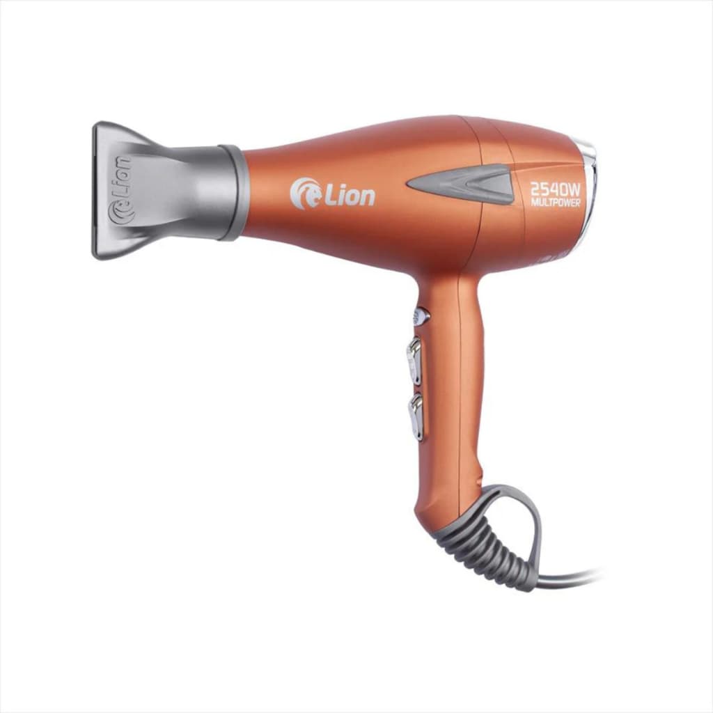 Secador de Cabelo Profissional 2540W Lion Multipower Ionico 6 Potências 127V