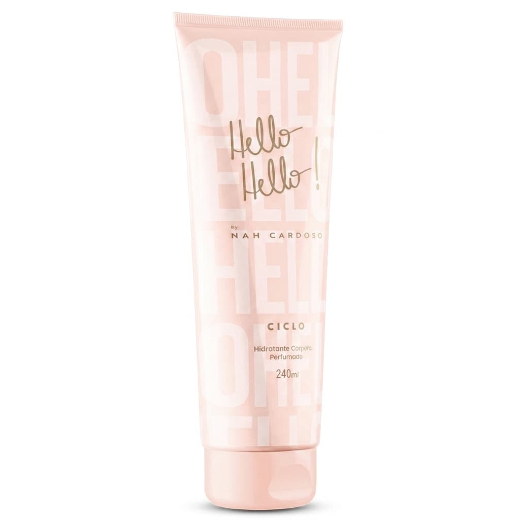 CICLO LOÇÃO HIDRATANTE NAH HELLO HELLO 240ML