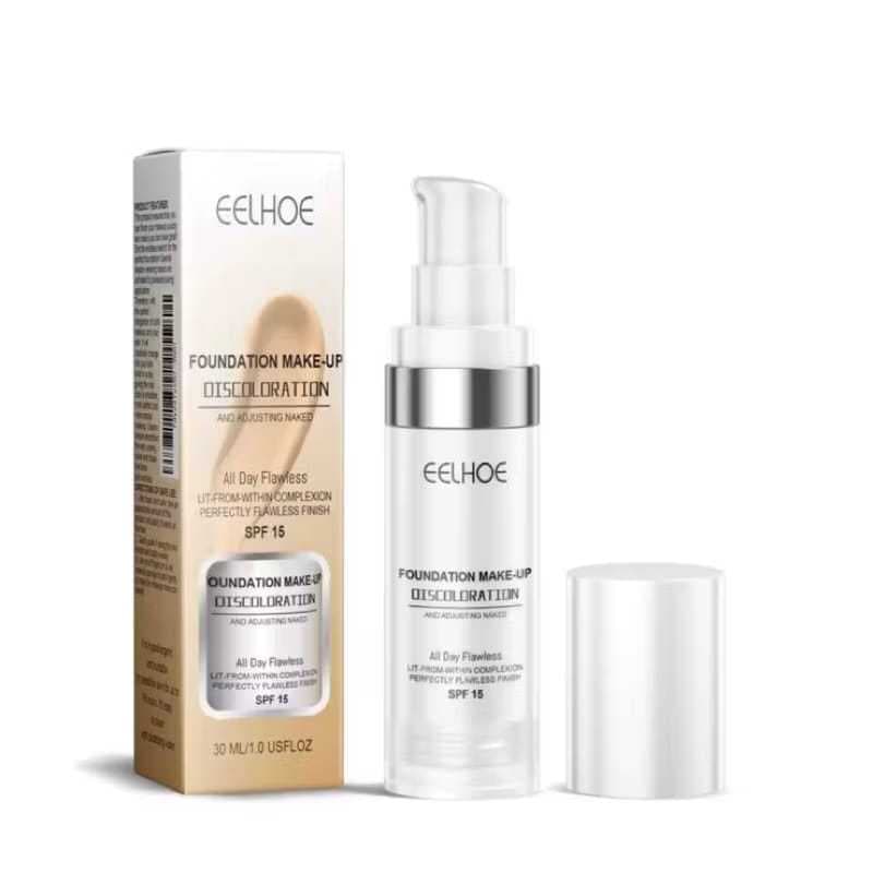 base adaptável base liquida mágica com proteção solar - ajusta ao tom da pele foundation make up