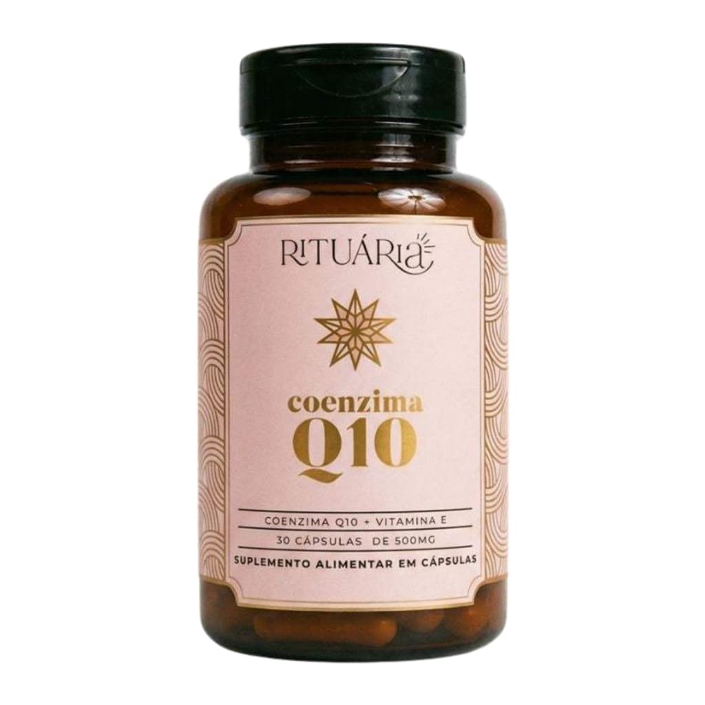 Coenzima Q10 Rituária 150mg com Vitamina E e TCM 30 Cápsulas Suplemento Alimentar