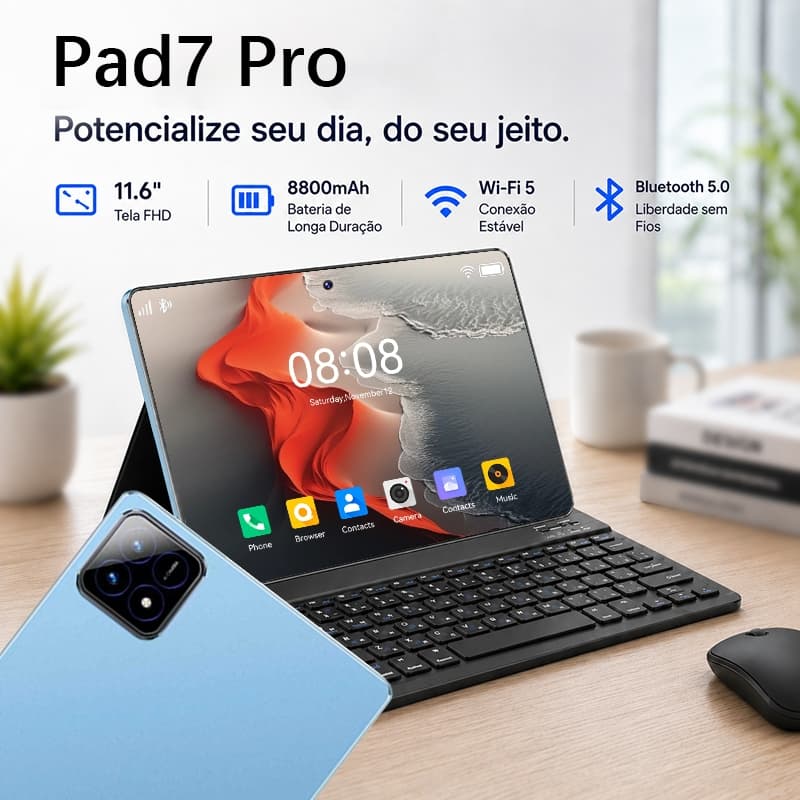 Tablet PAD 7 Pro 5G 2SIM+WiFi 16GB+512GB Android 15