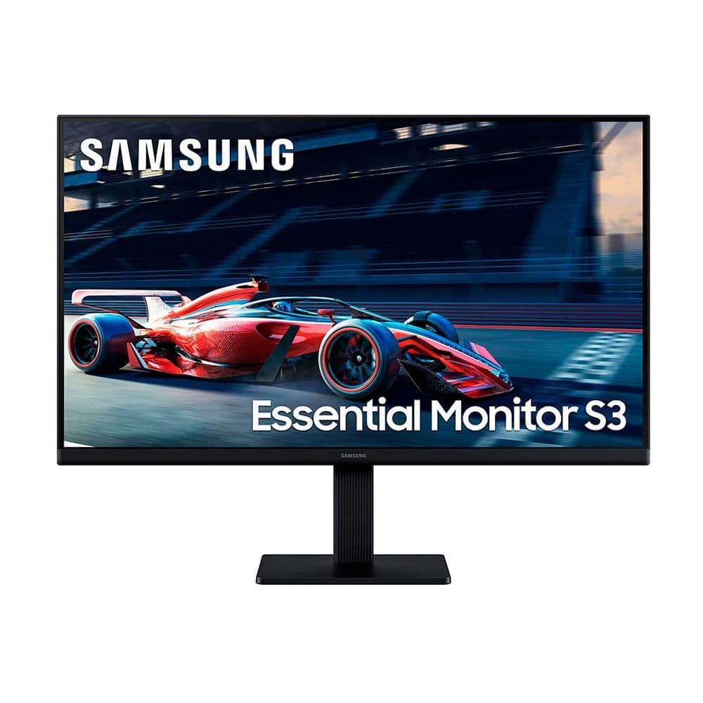 Monitor Gamer Samsung S3 24  LS24D300GALMZD  FHD, IPS, 100Hz, HDMI e VGA