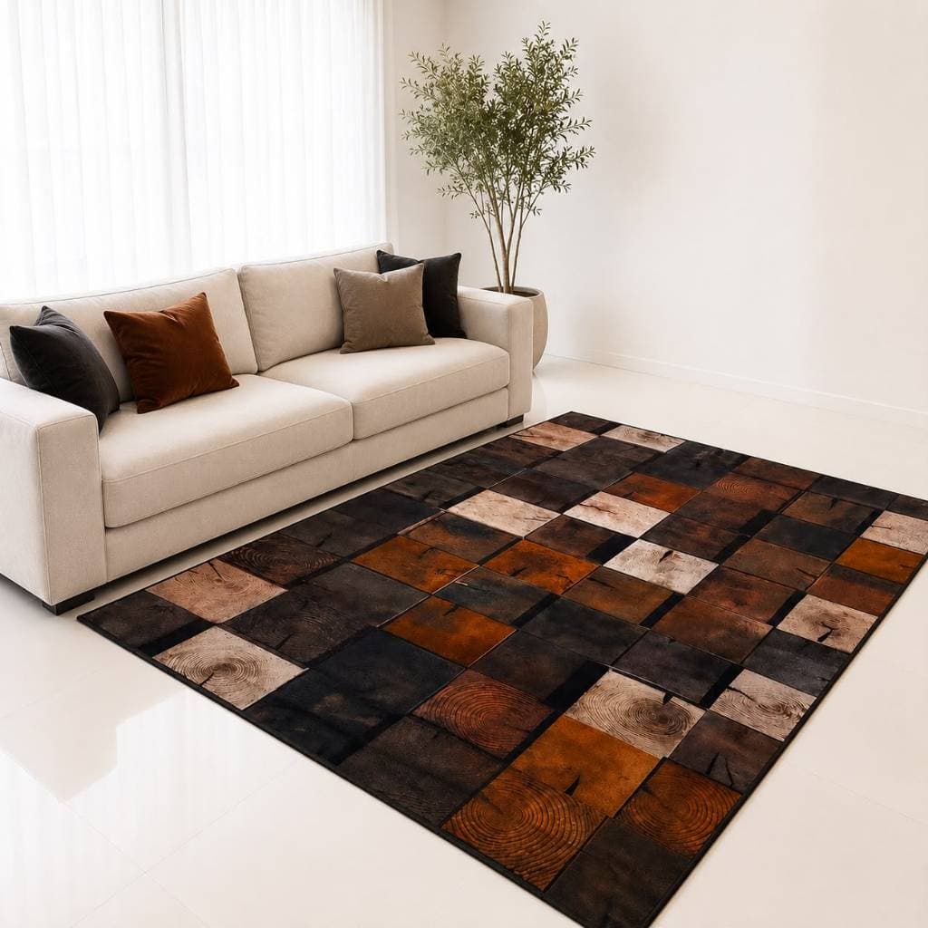 Tapete Sala 2,00 X 1,40 Mt Veludo Macio Antiderrapante