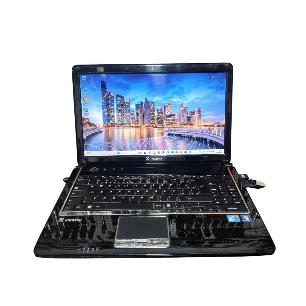 NOTEBOOK ITAUTEC INFOWAY NOTE N8645 INTEL I7 M620 8GB RAM HD SSD 128GB NS 4003582000025