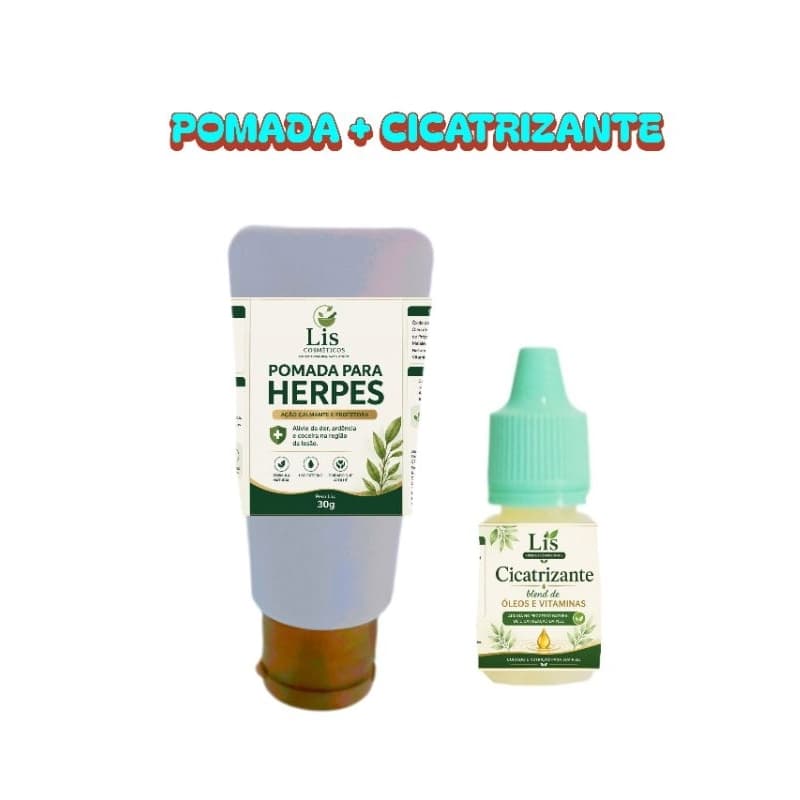 Kit p/ HERPES GENITAL e LABIAL a DOR ACABA em 1 dia + Protocolo p/ NÃO TER MAIS CRISE E NÃO TRANSMITIR a doença