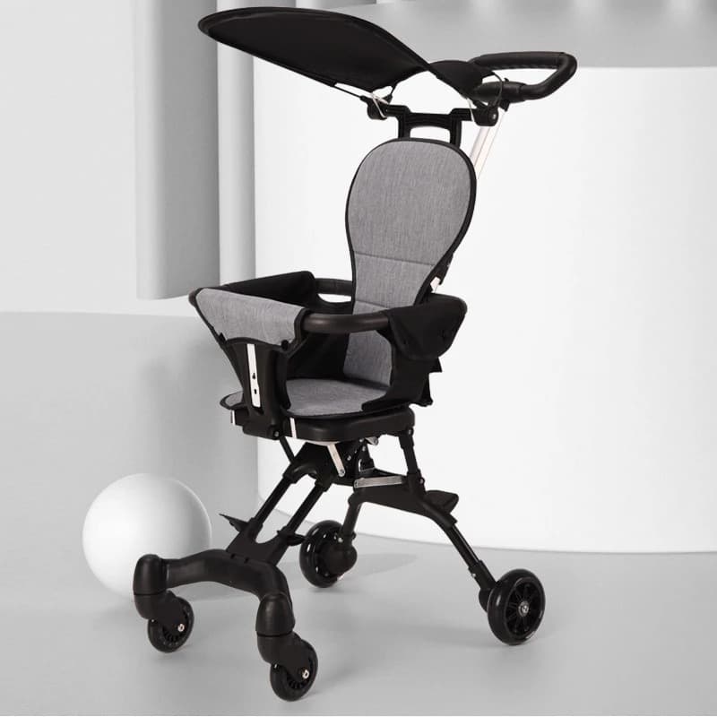 Carrinho de Bebê Dobrável Compacto para Viagem e Passeio