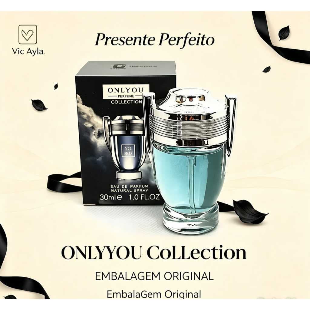 Perfume Importado Masculino Invi Fragância Intensa 100ml – Cheiro Envolvente e Duradouro