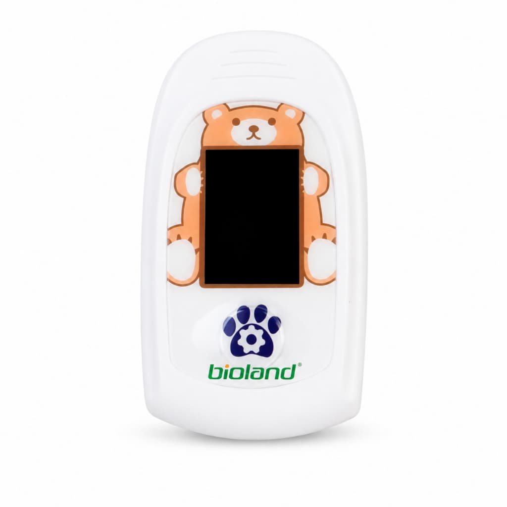 Oxímetro de Dedo Pediátrico Bioland AT101 Kids + CASE DE BRINDE 🎁