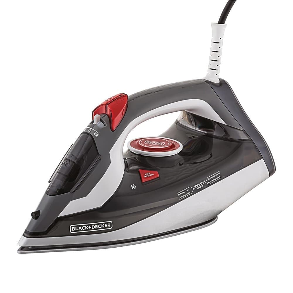Ferro de Passar a Vapor Black Decker Superb Steam Outlet