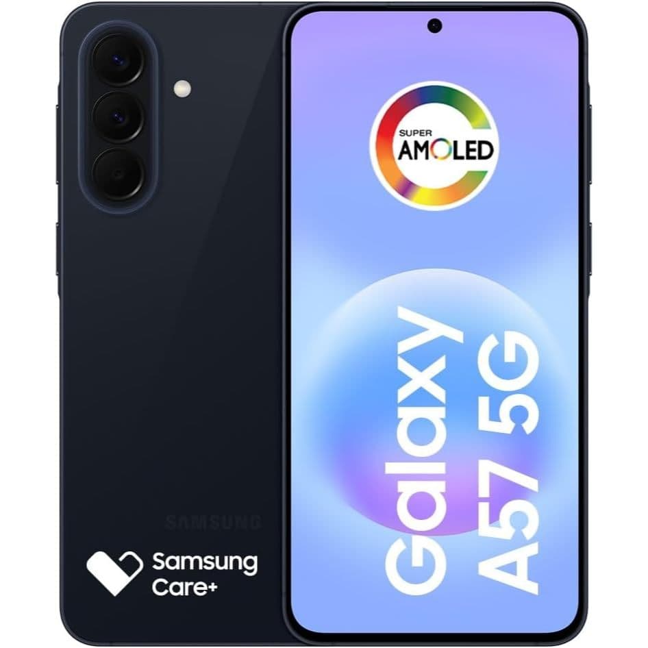 Celular Samsung Galaxy A57 5G 128GB, 8GB RAM, Câmera 50MP, IP68, Super AMOLED 6.7", Recursos AI (Azul Escuro) USADO