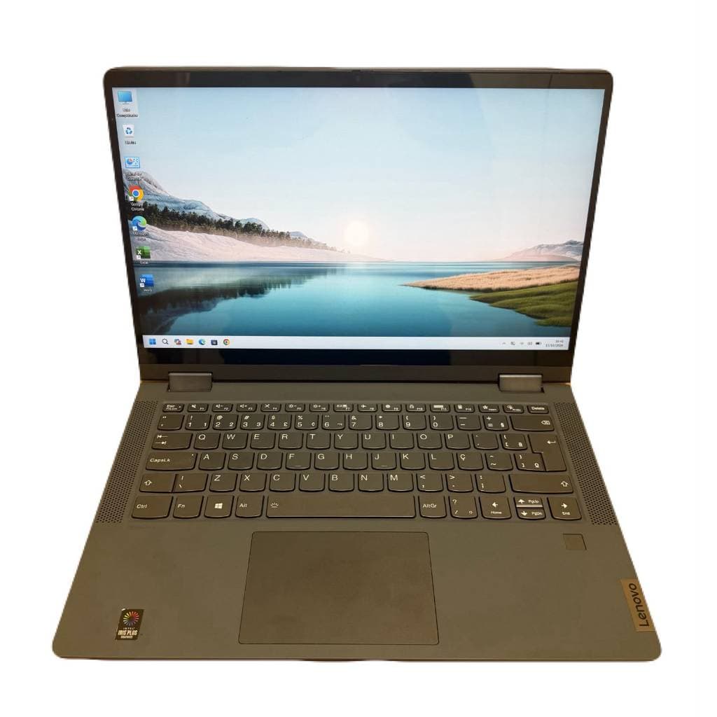 Notebook Lenovo Intel I7 8gb Ddr4 M.2 500gb C/ Toque Win 11 Vitrine