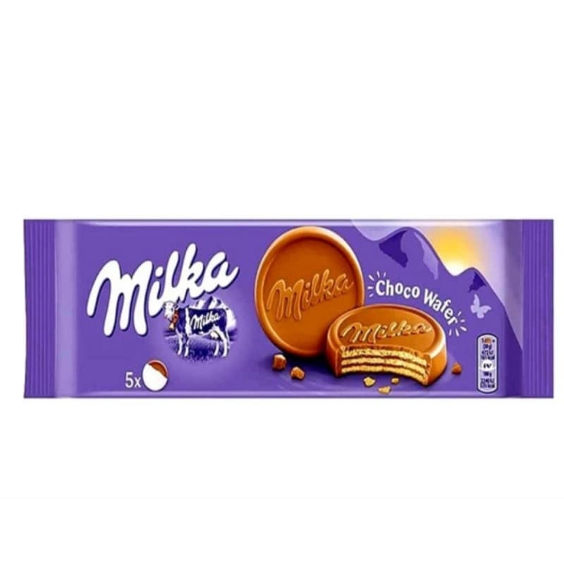 Biscoito Milka Wafer Chocolate - Importado 150g