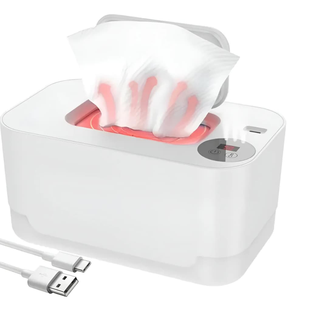 Aquecedor De Lenços Umedecidos Para Bebe - Branco