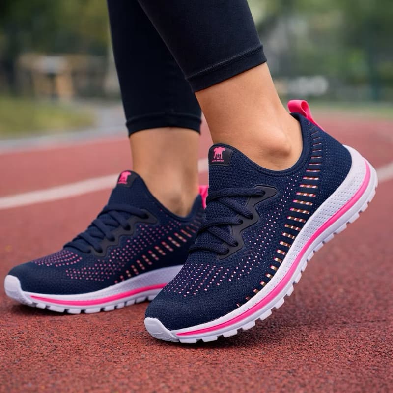 Tênis Feminino Olimp Academia Caminhada Corrida Treino Confortavel dia a dia