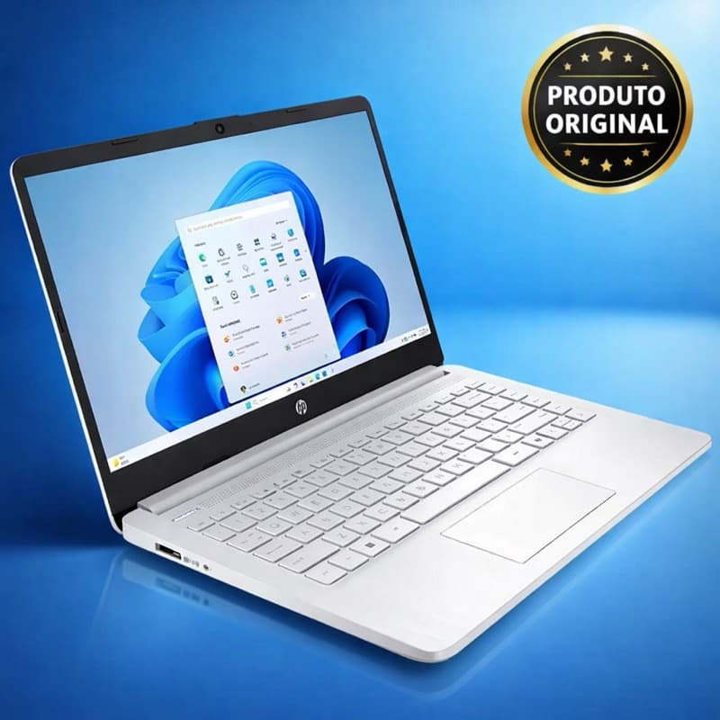 Notebook HP 14 - Intel N150 4GB RAM 128GB UFS - Prata