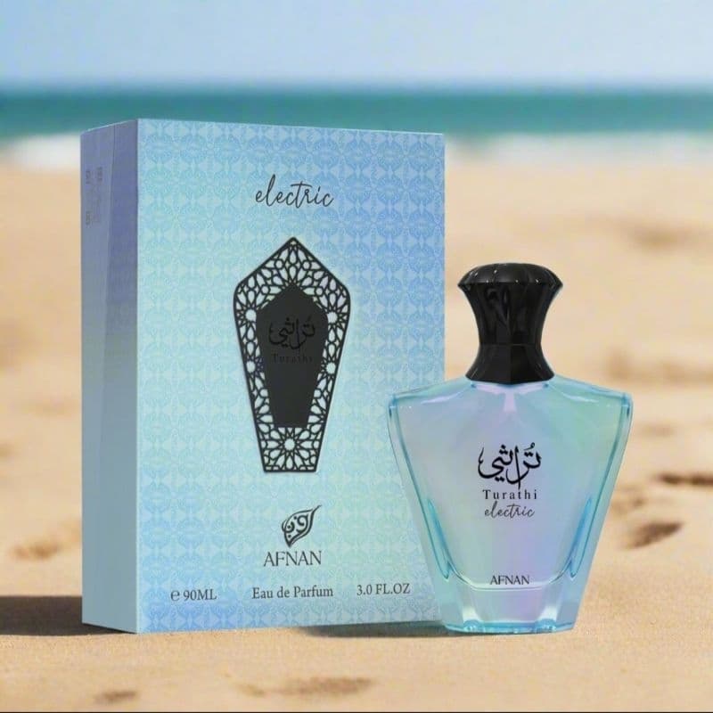 Perfume Afnan Turathi Electric 90ml EDP Masculino Importado Original Alta Fixação